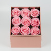 Стабилизированные розы в коробке