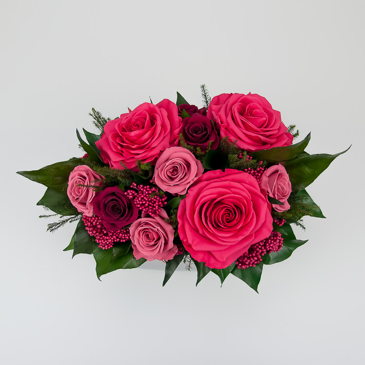 Композиция из стабилизированных роз Margarita B.