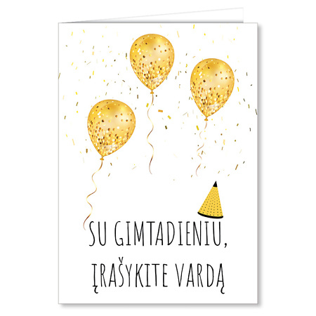 gimtadienio atvirukas