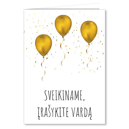 Sveikinimo atvirukas