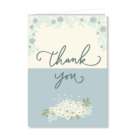 Открытка Thank you