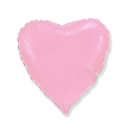 Pink Heart Foil Helium Balloon