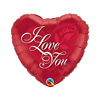Folinis balionas "I Love You"