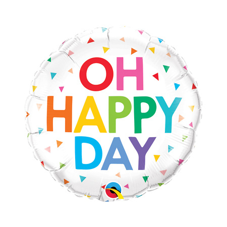 Oh Happy Day Foil Helium Balloon
