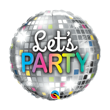 Let's Party Helium Balloon