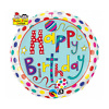 Folinis balionas "Happy Birthday"