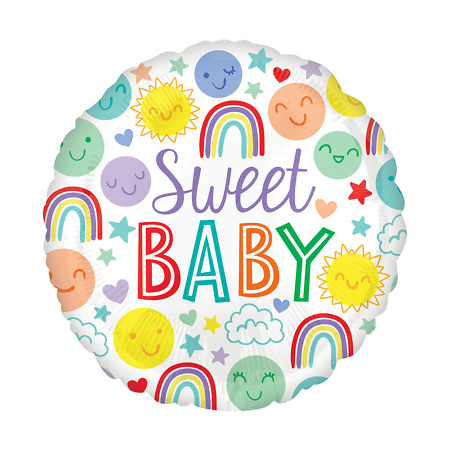 Sweet Baby Foil Helium Balloon