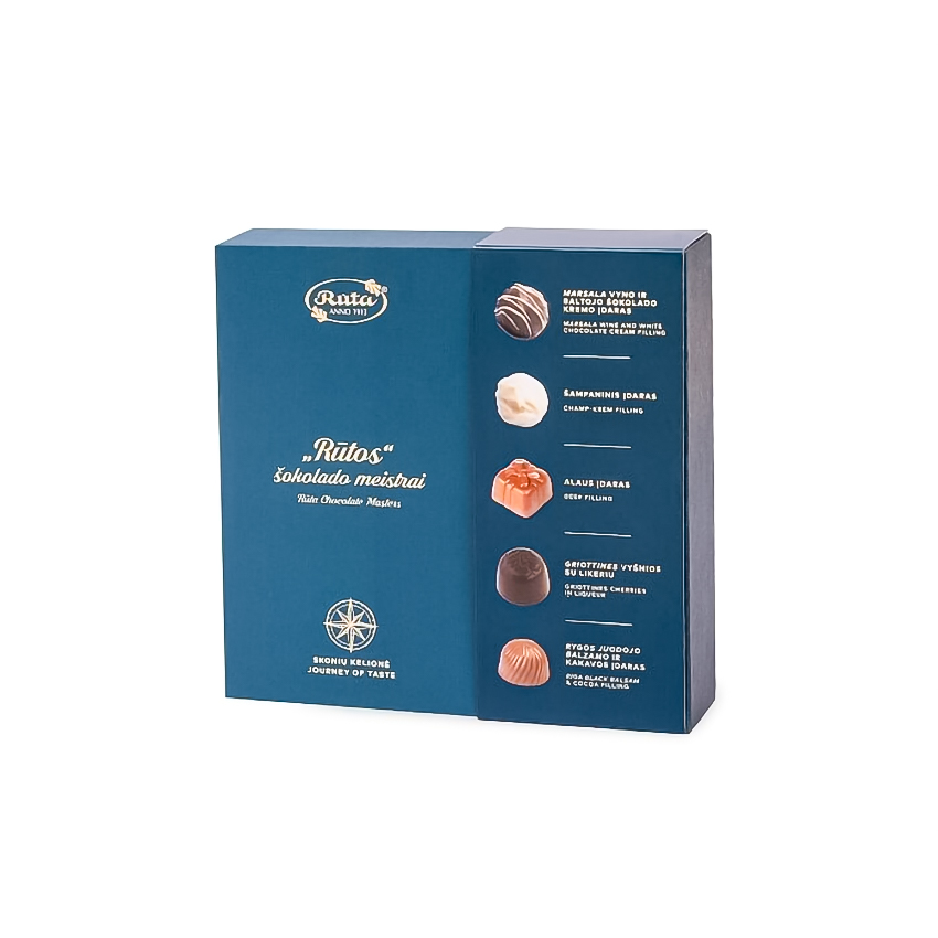 Коллекция шоколадных конфет «Skonių kelionė» («Путешествие вкусов»), 250 г.