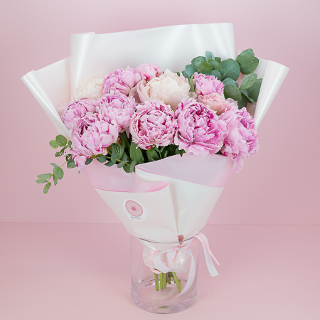 Bouquet with peonies