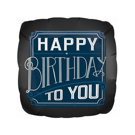 Happy Birthday Helium Balloon