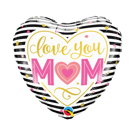 Воздушный шар "Love You MM"