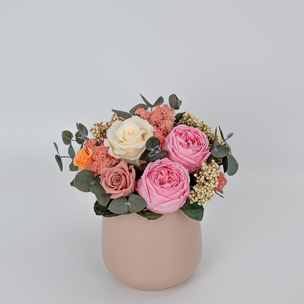 Preserved floral arrangement Ovale M